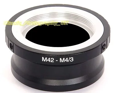 PENTAX M42 > Panasonic LUMIX DC-GH5S Micro 4/3 Adapter ZEISS Lens On M4/3 Camera • £12.10